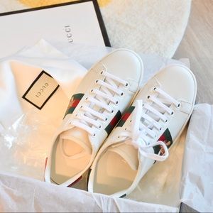 Gucci Ace Sneaker with Bee